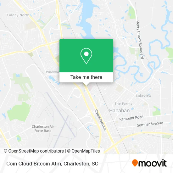 Coin Cloud Bitcoin Atm map
