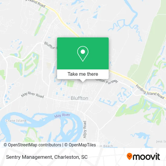 Sentry Management map