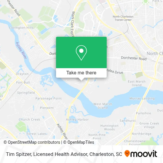 Tim Spitzer, Licensed Health Advisor map