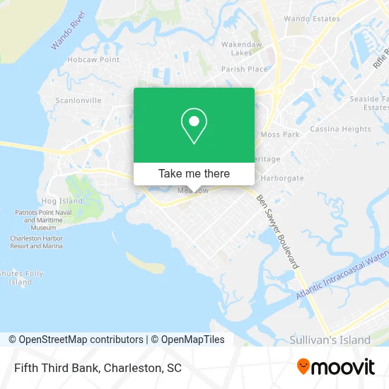 Fifth Third Bank map