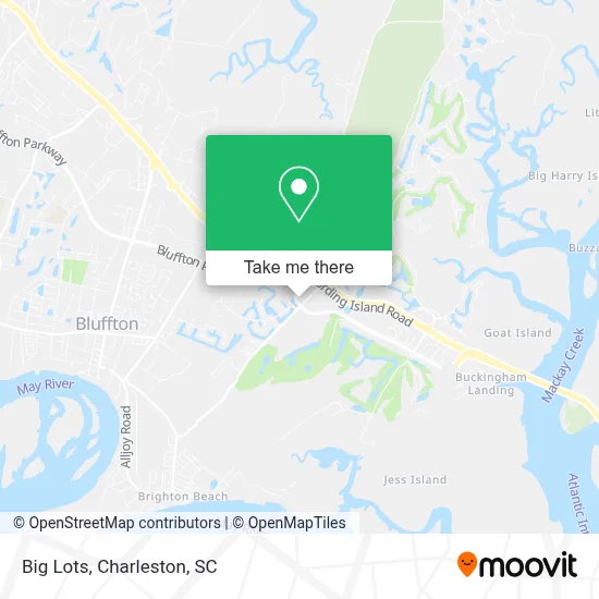 Big Lots map