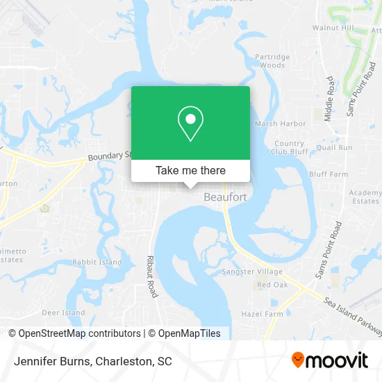 Jennifer Burns map