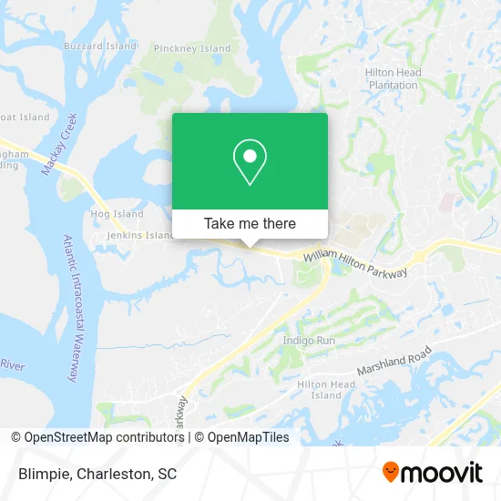 Blimpie map