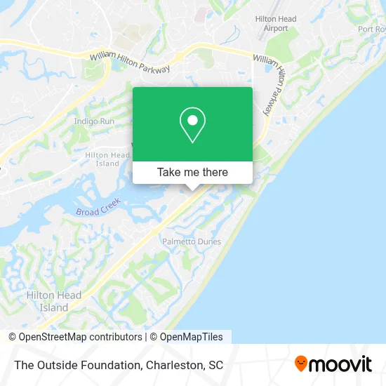 The Outside Foundation map