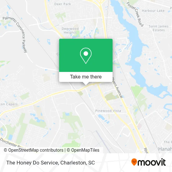 The Honey Do Service map
