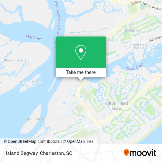 Island Segway map