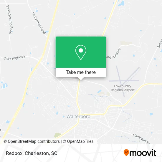 Redbox map