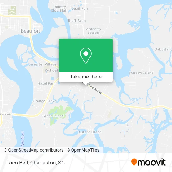 Taco Bell map