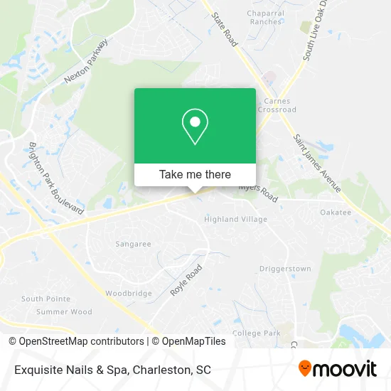 Exquisite Nails & Spa map