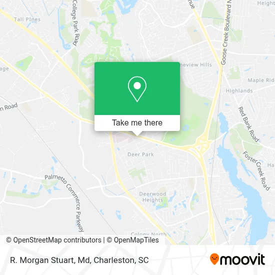 R. Morgan Stuart, Md map