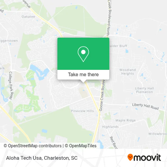 Aloha Tech Usa map