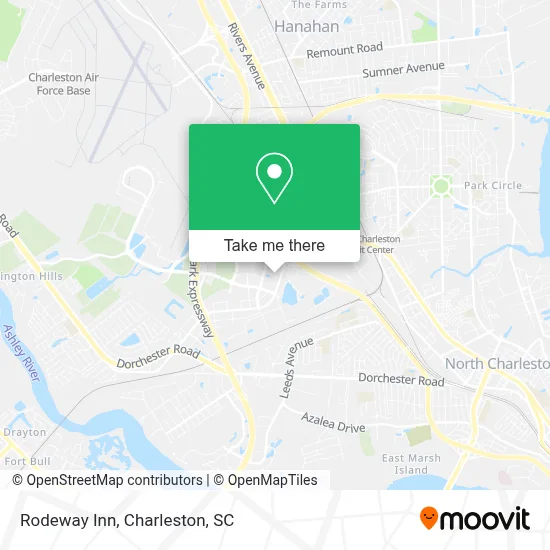 Rodeway Inn map