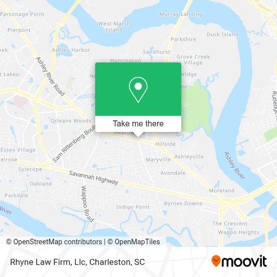 Rhyne Law Firm, Llc map