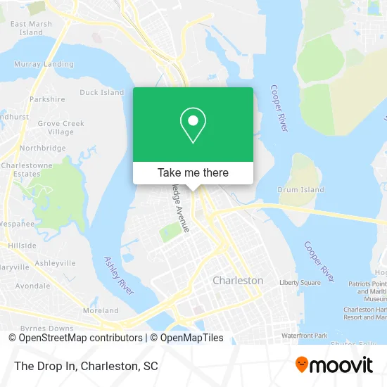 The Drop In map
