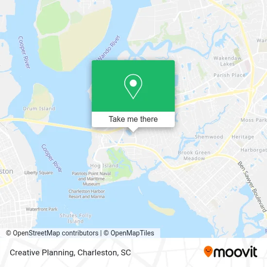 Creative Planning map