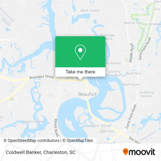 Coldwell Banker map
