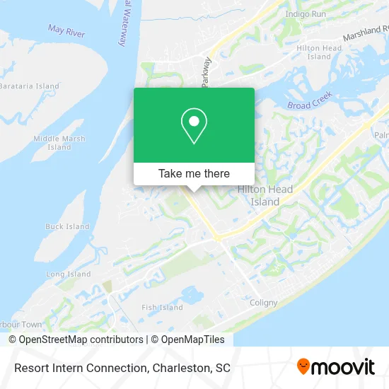 Resort Intern Connection map