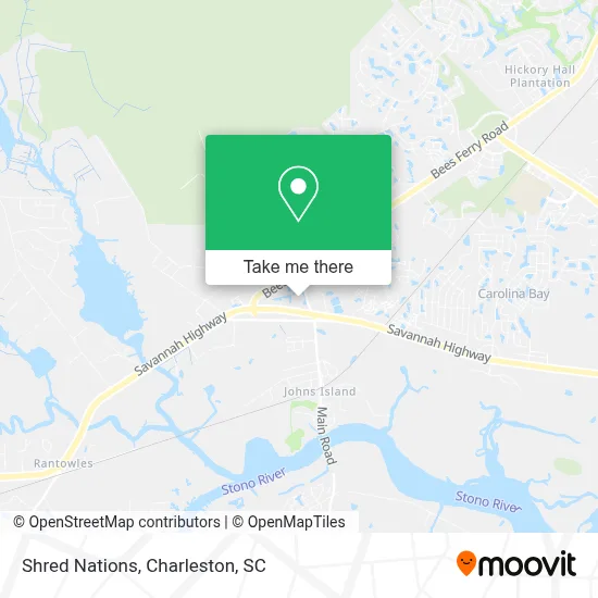 Shred Nations map