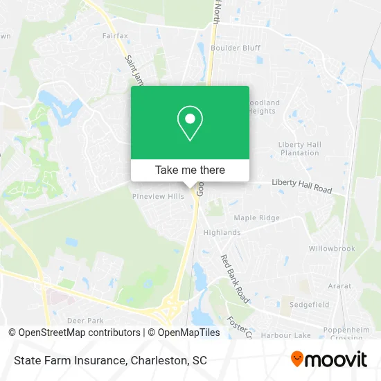 State Farm Insurance map