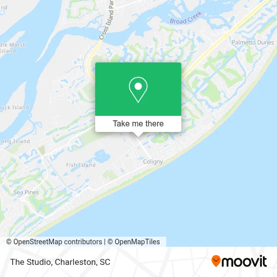 The Studio map