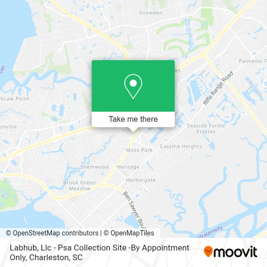 Labhub, Llc - Psa Collection Site -By Appointment Only map