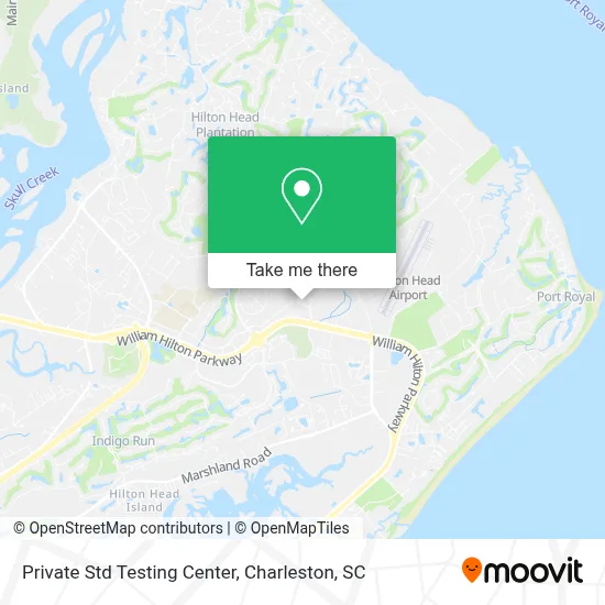 Private Std Testing Center map