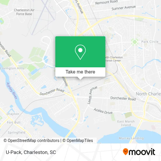U-Pack map