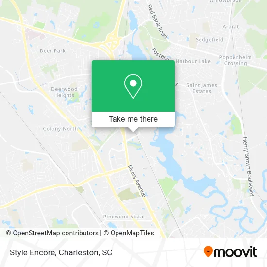 Style Encore map