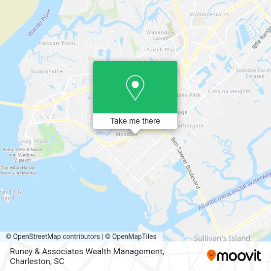 Runey & Associates Wealth Management map