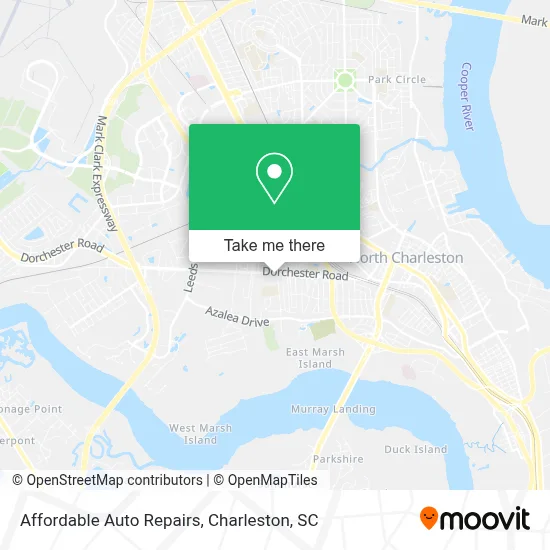 Affordable Auto Repairs map