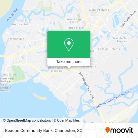 Beacon Community Bank map