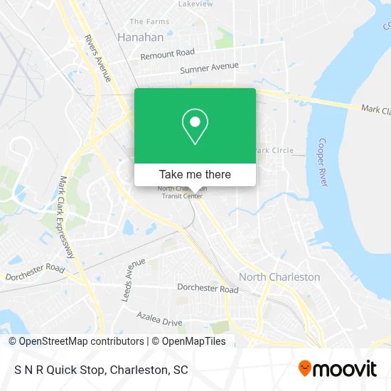 S N R Quick Stop map