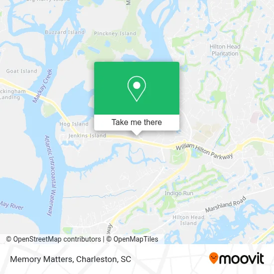 Memory Matters map