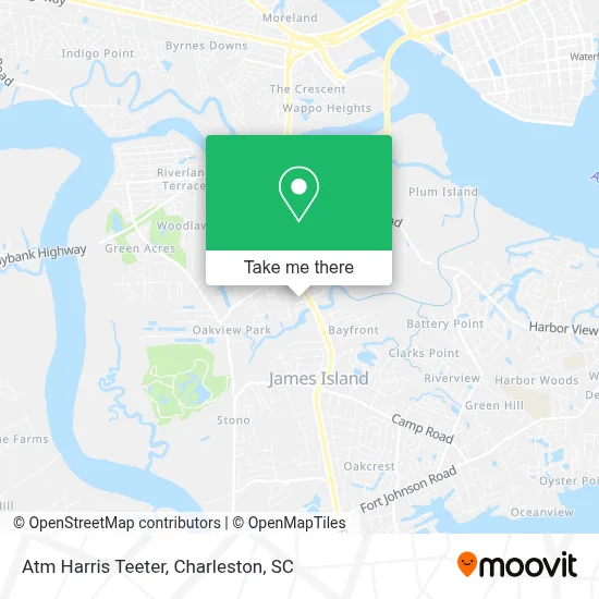 Atm Harris Teeter map