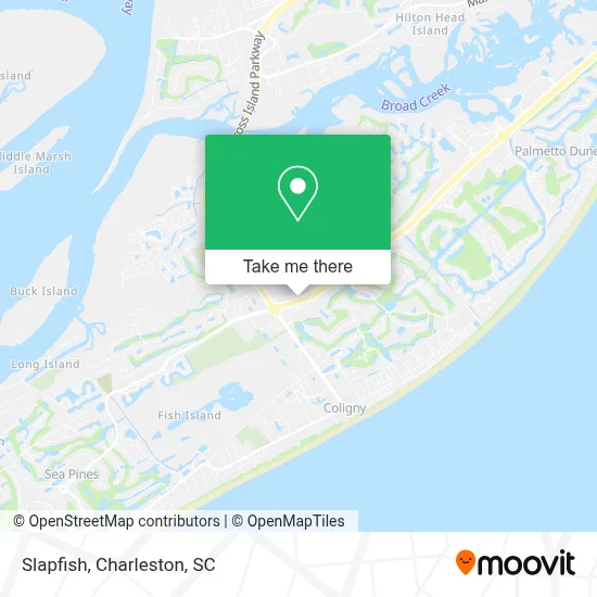 Slapfish map