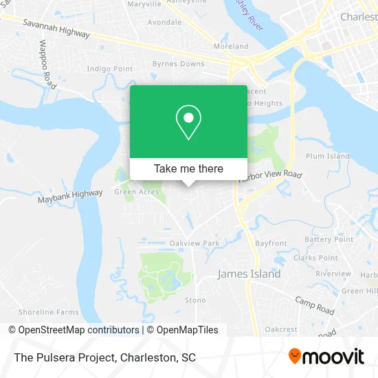The Pulsera Project map