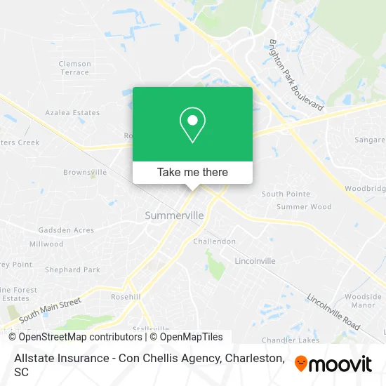 Allstate Insurance - Con Chellis Agency map