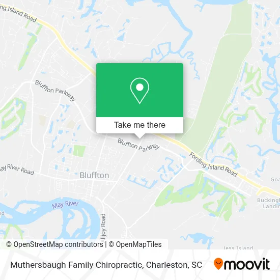Muthersbaugh Family Chiropractic map