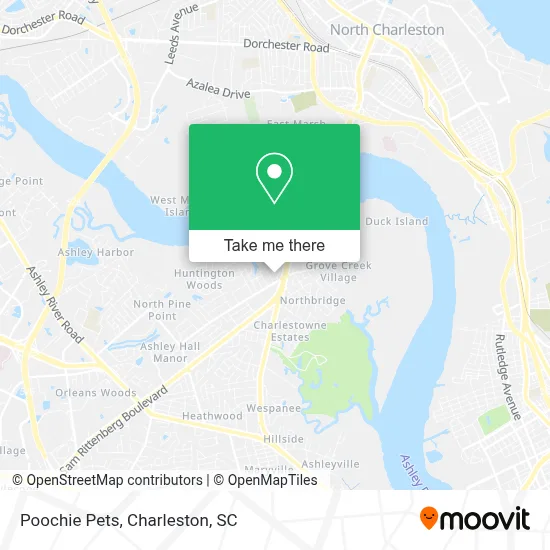 Poochie Pets map