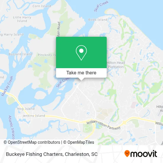 Buckeye Fishing Charters map