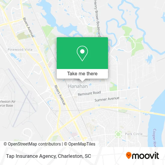 Tap Insurance Agency map