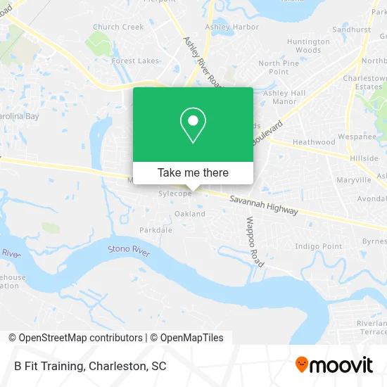 B Fit Training map