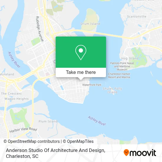 Anderson Studio Of Architecture And Design map