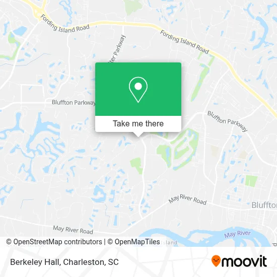 Berkeley Hall map