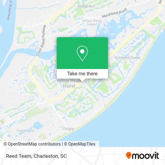 Reed Team map