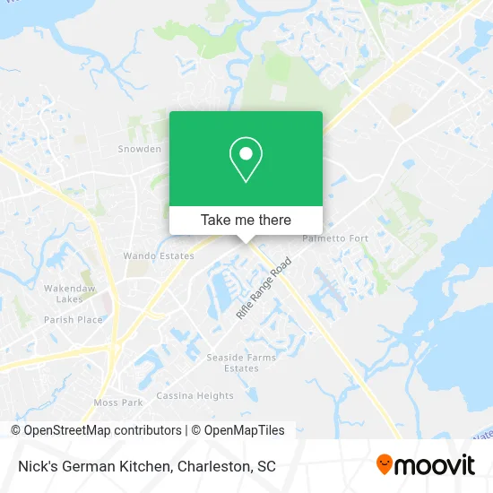 Nick's German Kitchen map
