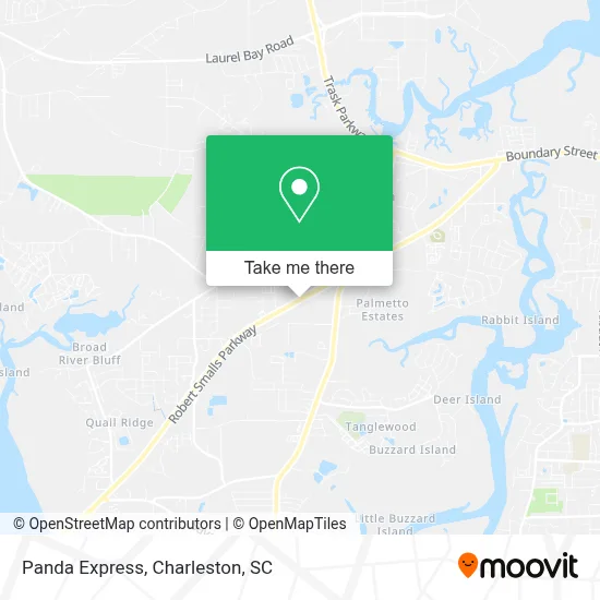 Panda Express map