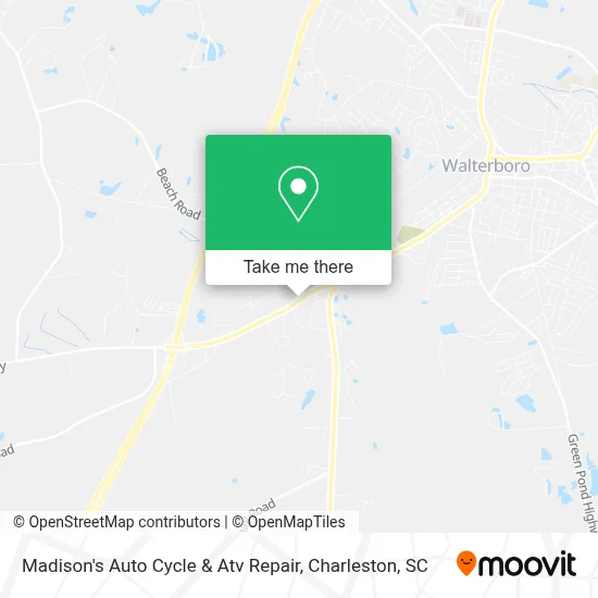 Madison's Auto Cycle & Atv Repair map
