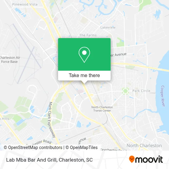 Lab Mba Bar And Grill map