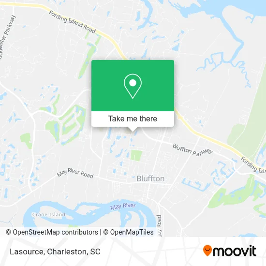 Lasource map